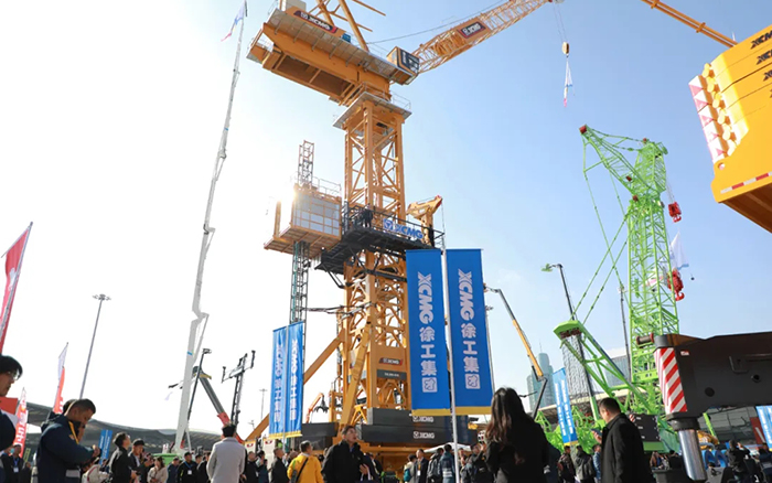 bauma CHINA 2024丨LETOU乐投塔式起重机、智能施工升降机火热亮相