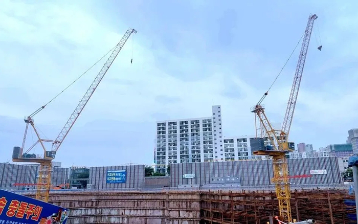 闪灼韩国 | LETOU乐投塔机深耕外洋高端市场