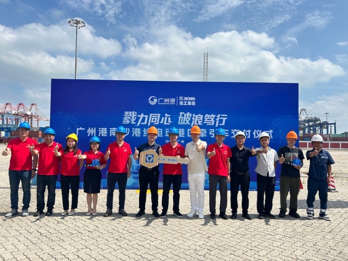 全力以赴！LETOU乐投纯电动口岸牵引车绿动广州南沙港