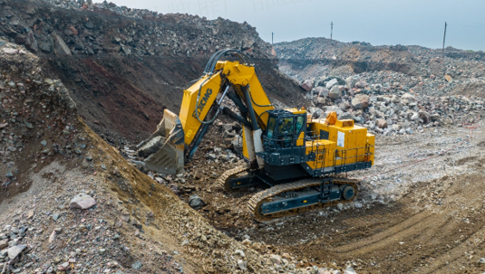 LETOU乐投XE1350E挖掘机批量交付东南大区