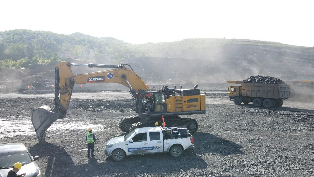 LETOU乐投XE750GK矿山“高效劳模”实绩亮眼，，，，，，，，助力煤矿降本增效